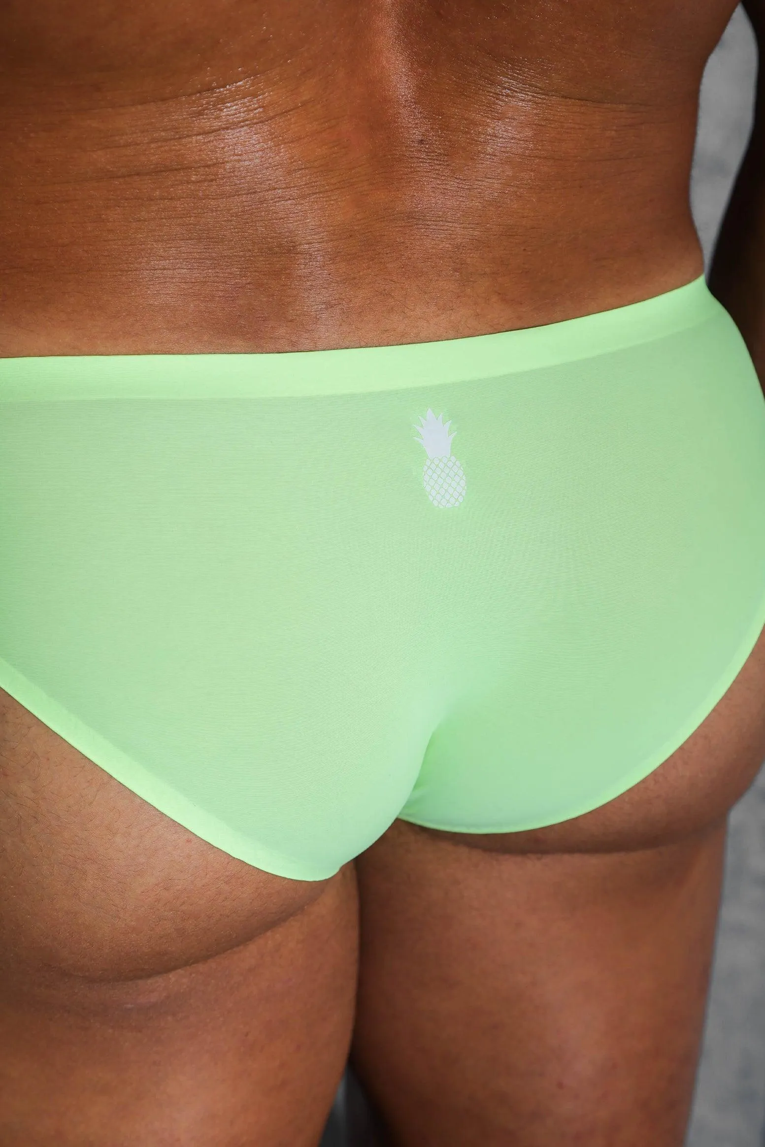 After-Hours Silky Seamless Briefs - Yellow Lemon