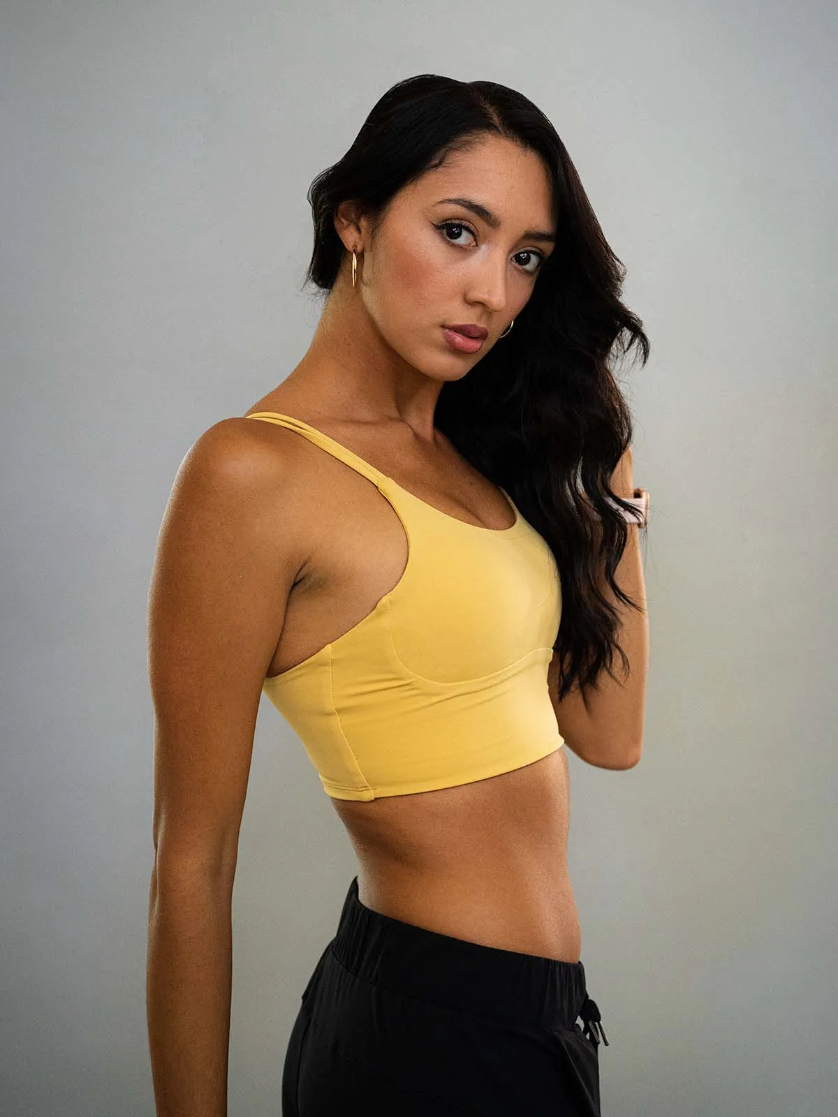 Arcadia Crop - Yellow