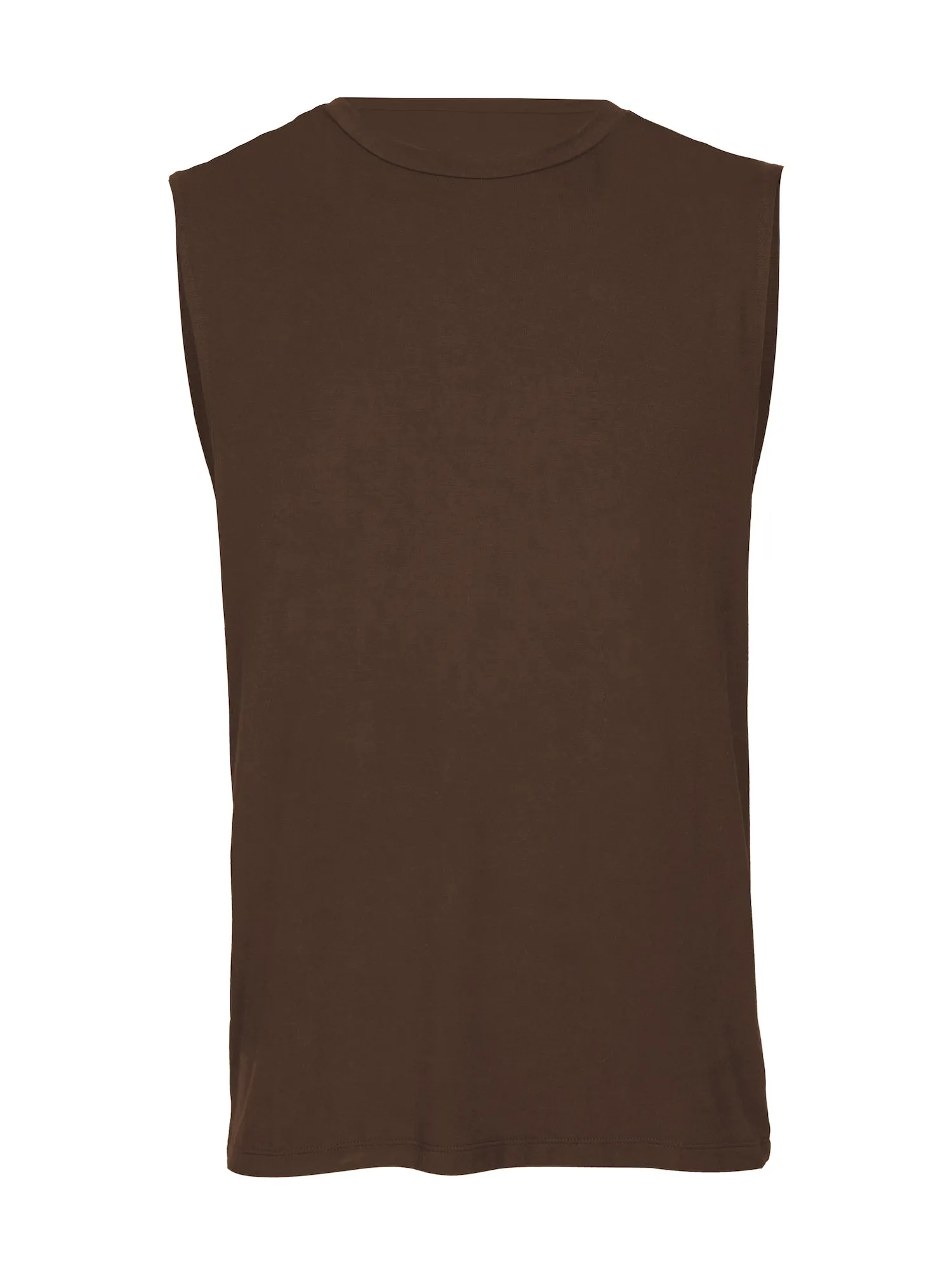 Bamboo Men's Tank Singlet - Cocoa