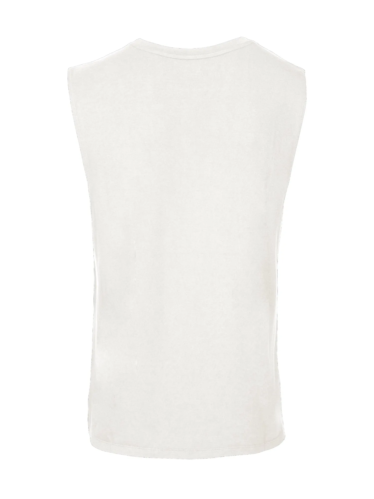 Bamboo Men's Tank Singlet - Cream