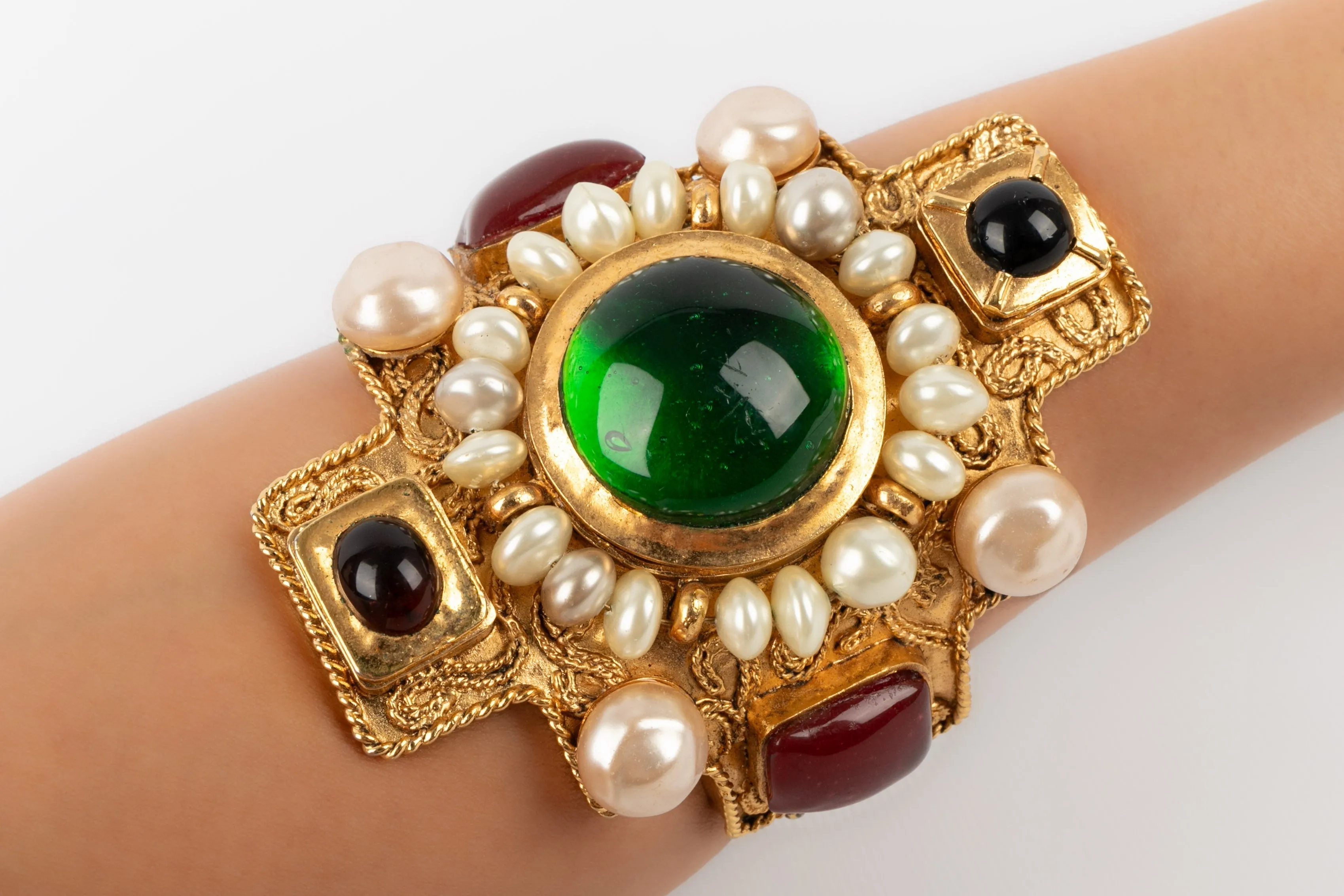Bracelet de bras Chanel 1990/1991