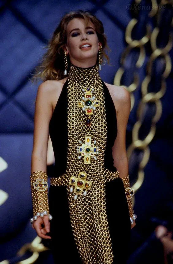 Bracelet de bras Chanel 1990/1991