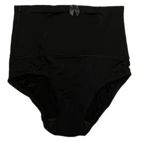 Small Size Carol Wior Tummy Control Belly Band Underwear in Sleek Black