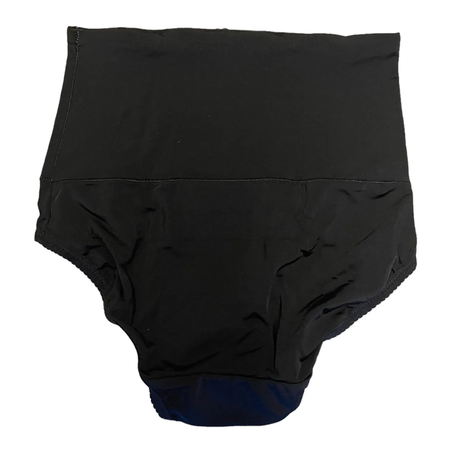 Small Size Carol Wior Tummy Control Belly Band Underwear in Sleek Black