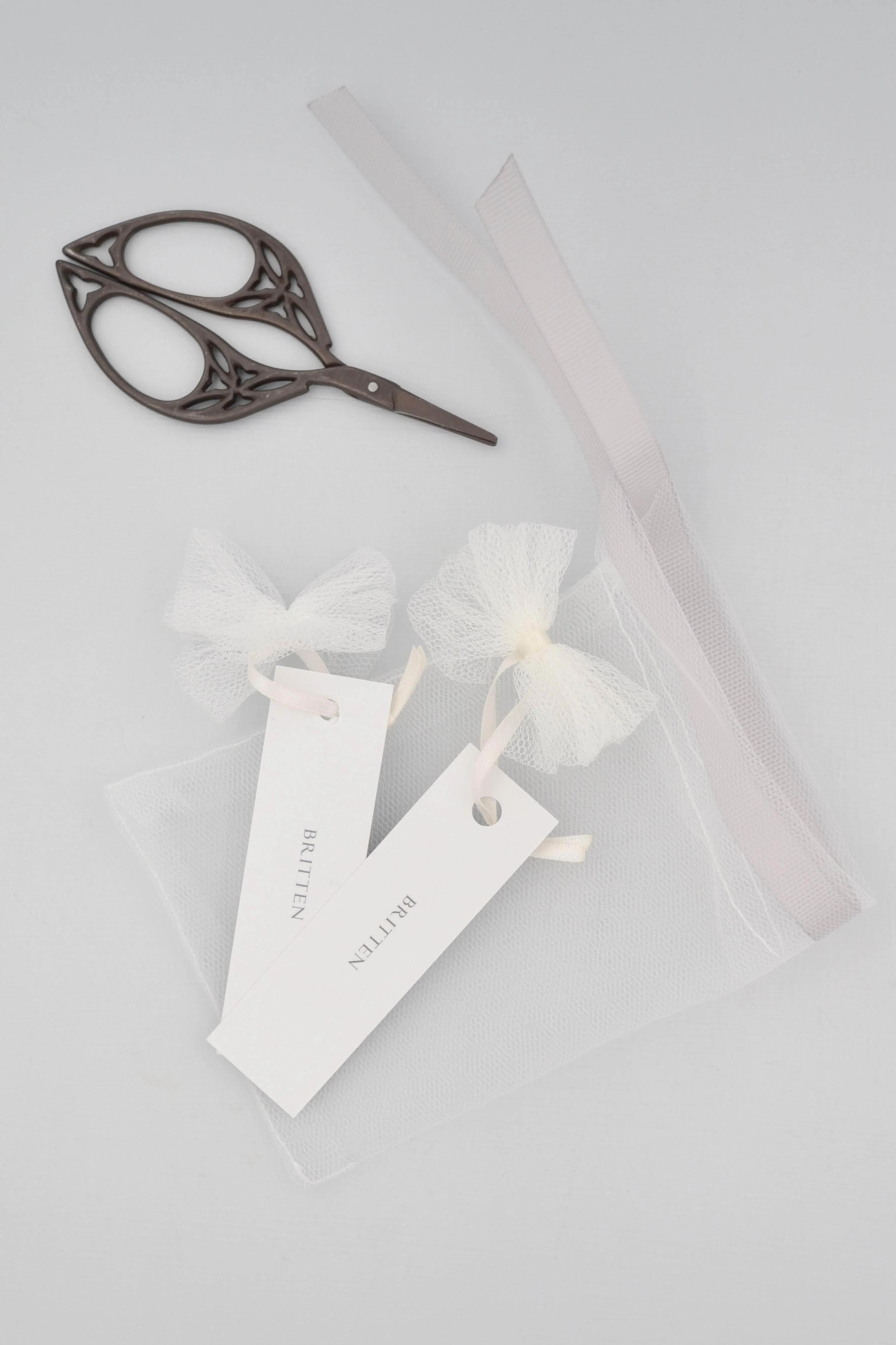 Choose your own tulle/lace/edging swatch samples