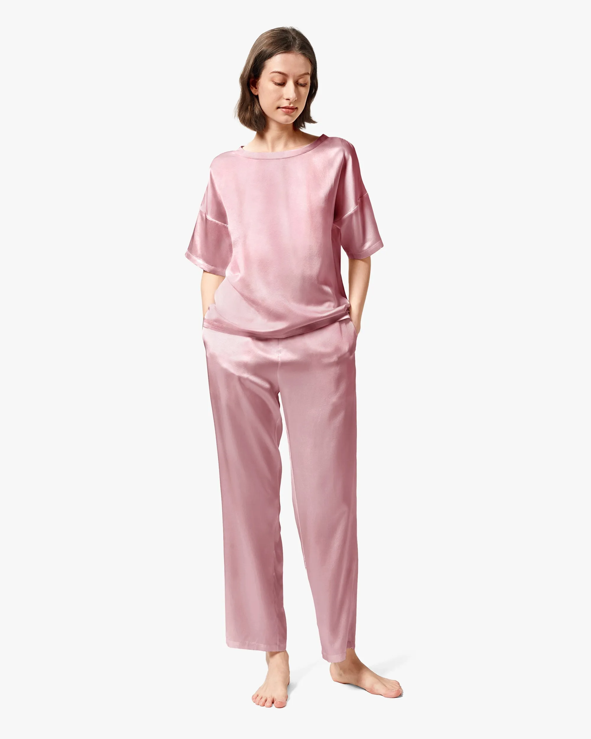 Clearance Sunday Morning Silk Pajamas