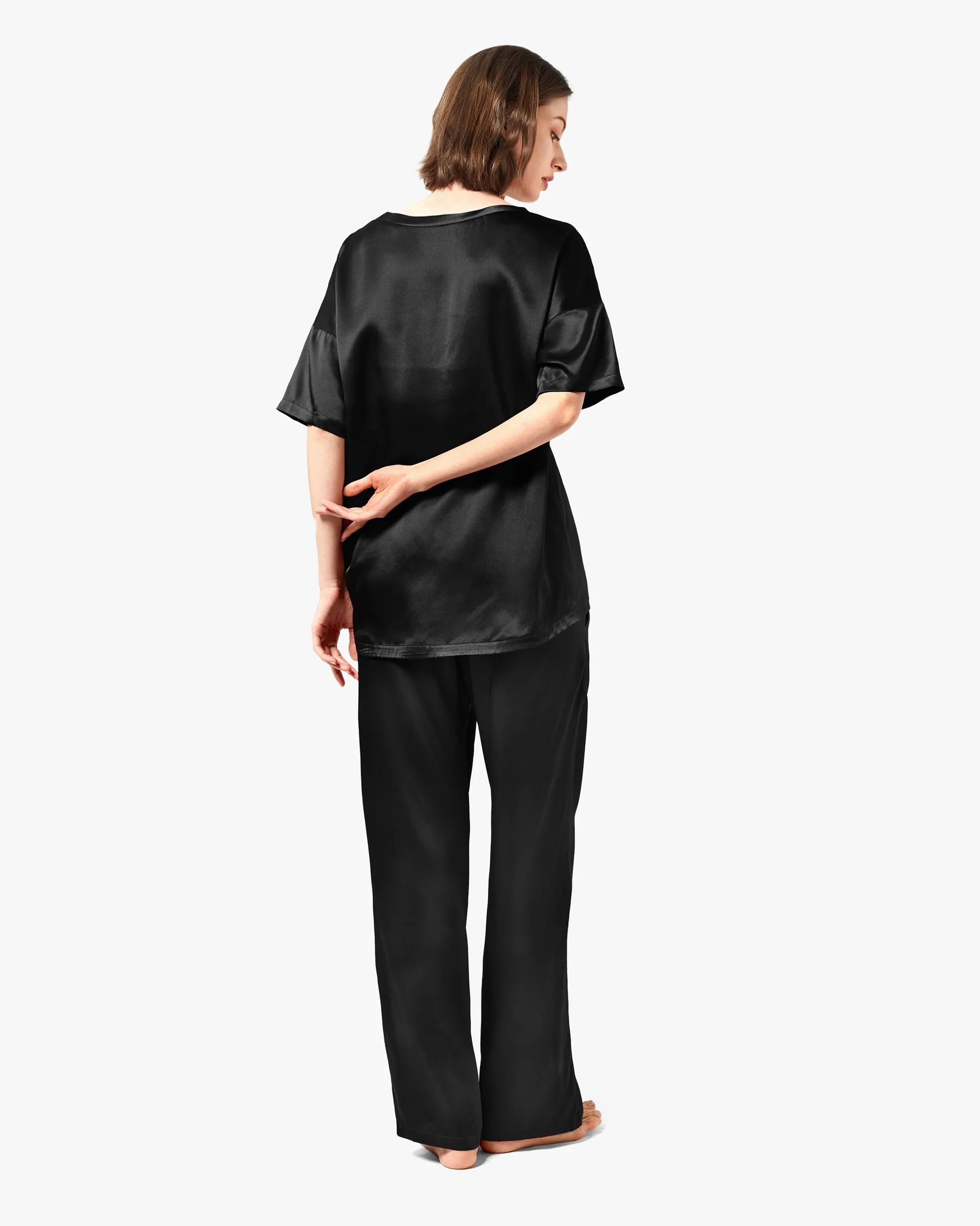 Clearance Sunday Morning Silk Pajamas