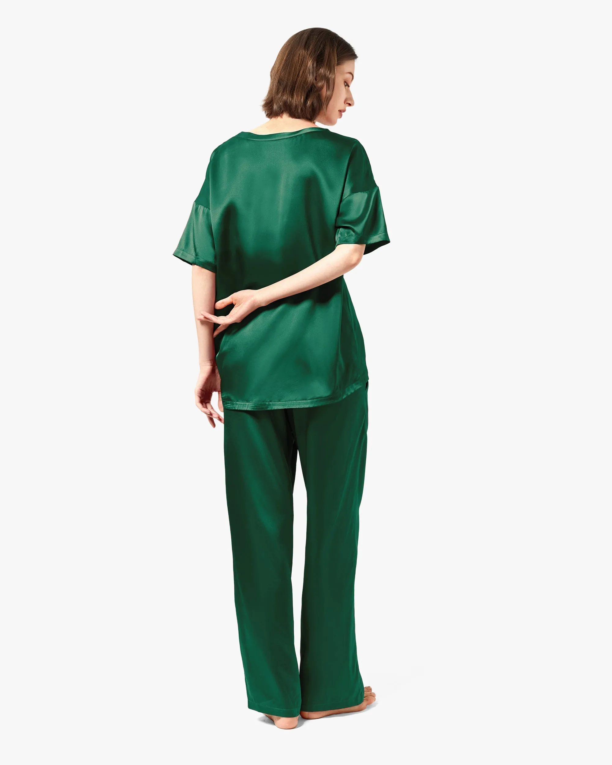 Clearance Sunday Morning Silk Pajamas