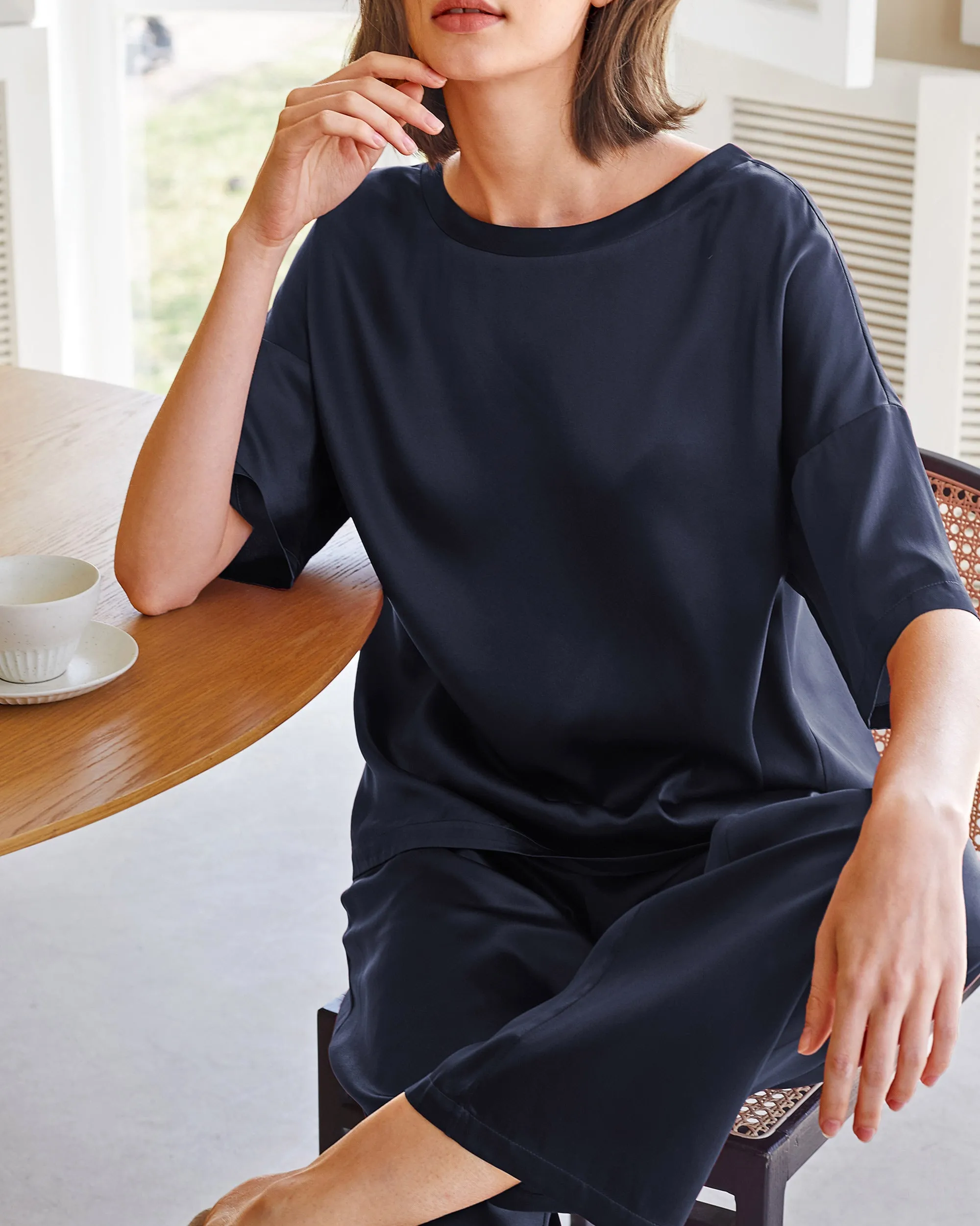 Clearance Sunday Morning Silk Pajamas