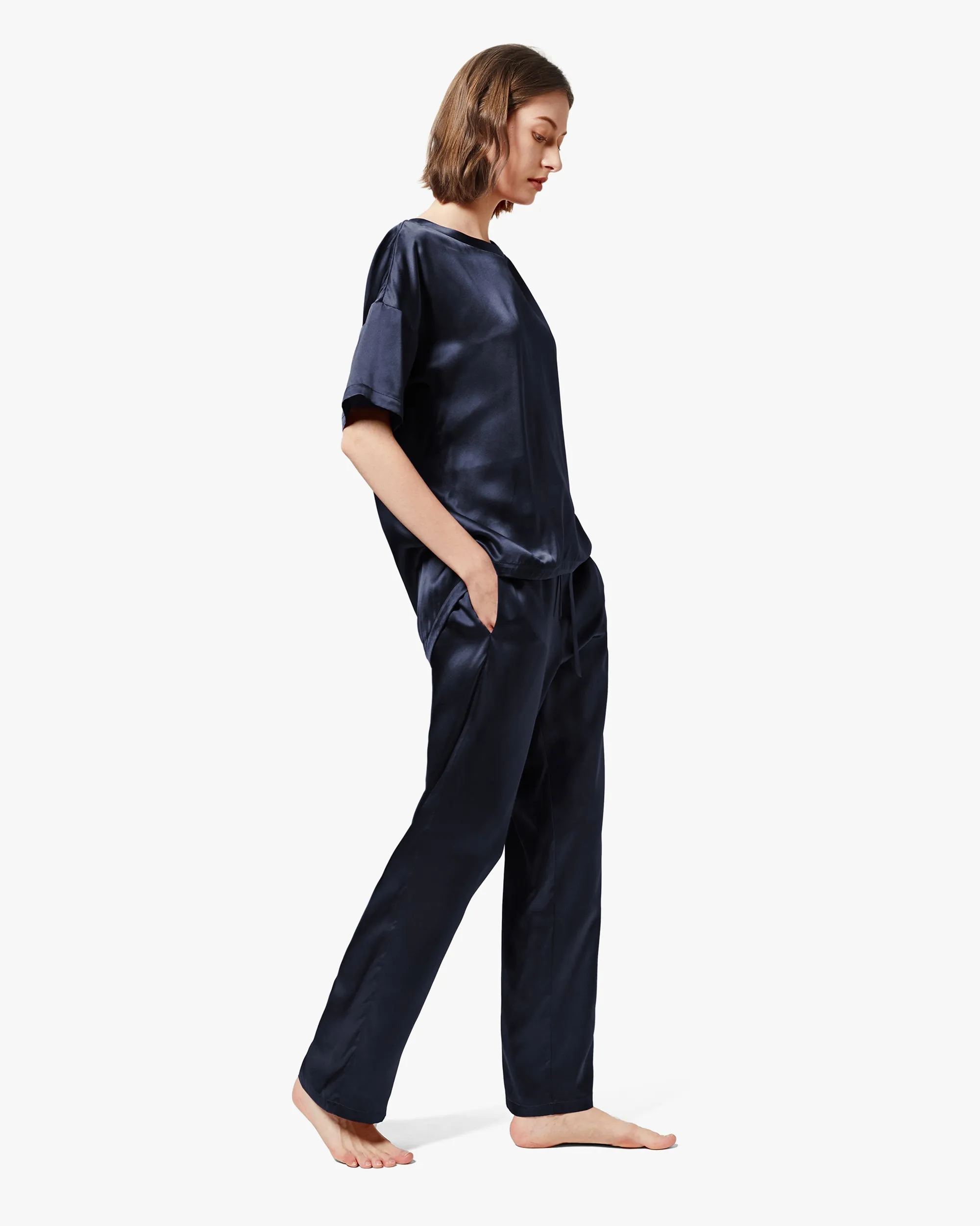 Clearance Sunday Morning Silk Pajamas