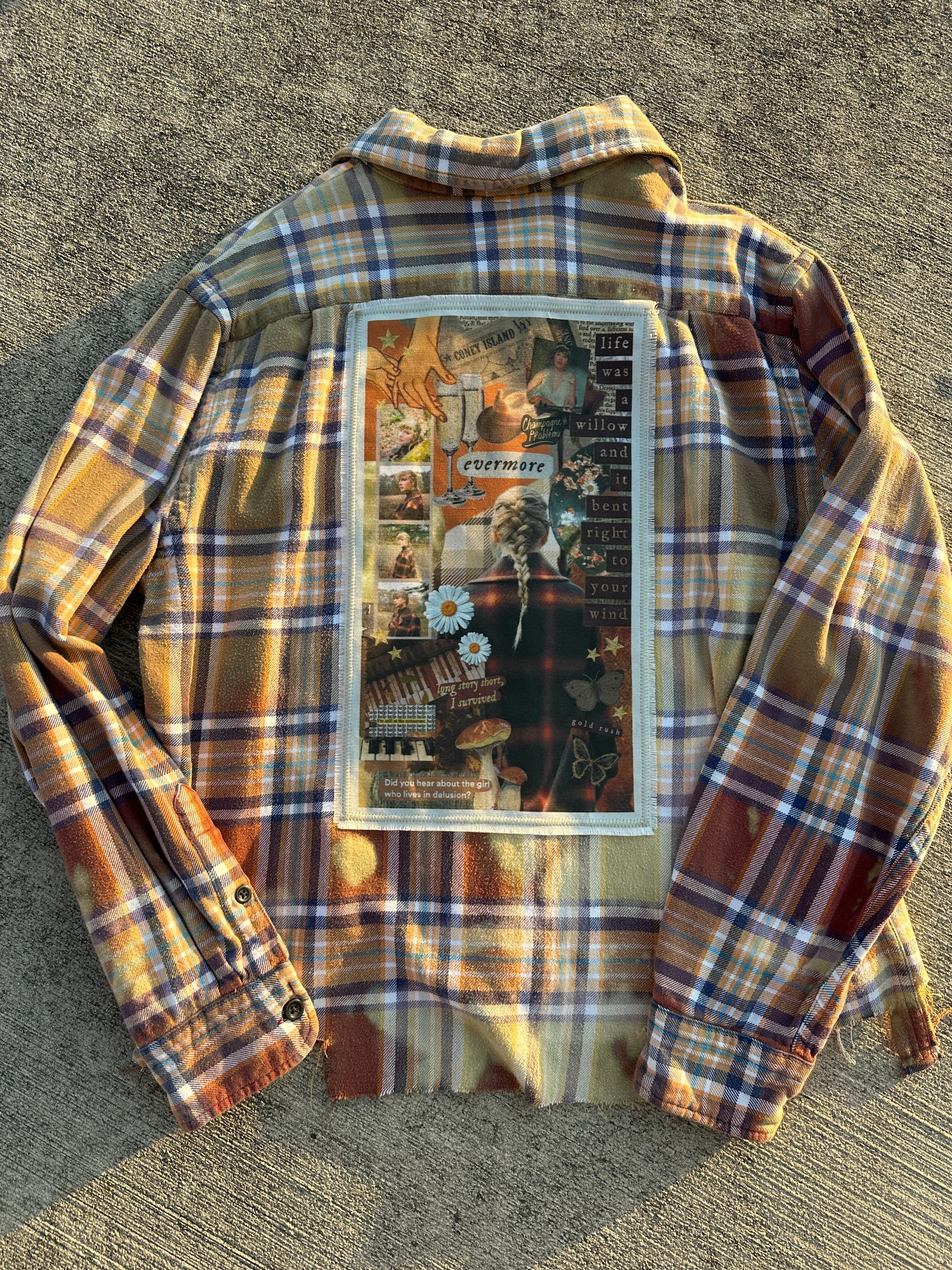 Evermore Grunge Flannel - L