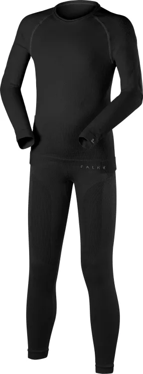 Falke Kids&#x27; Functional Underwear Maximum Warm Black | Buy Falke Kids&#x27; Functional Underwear Maximum Warm Black here | Outnorth