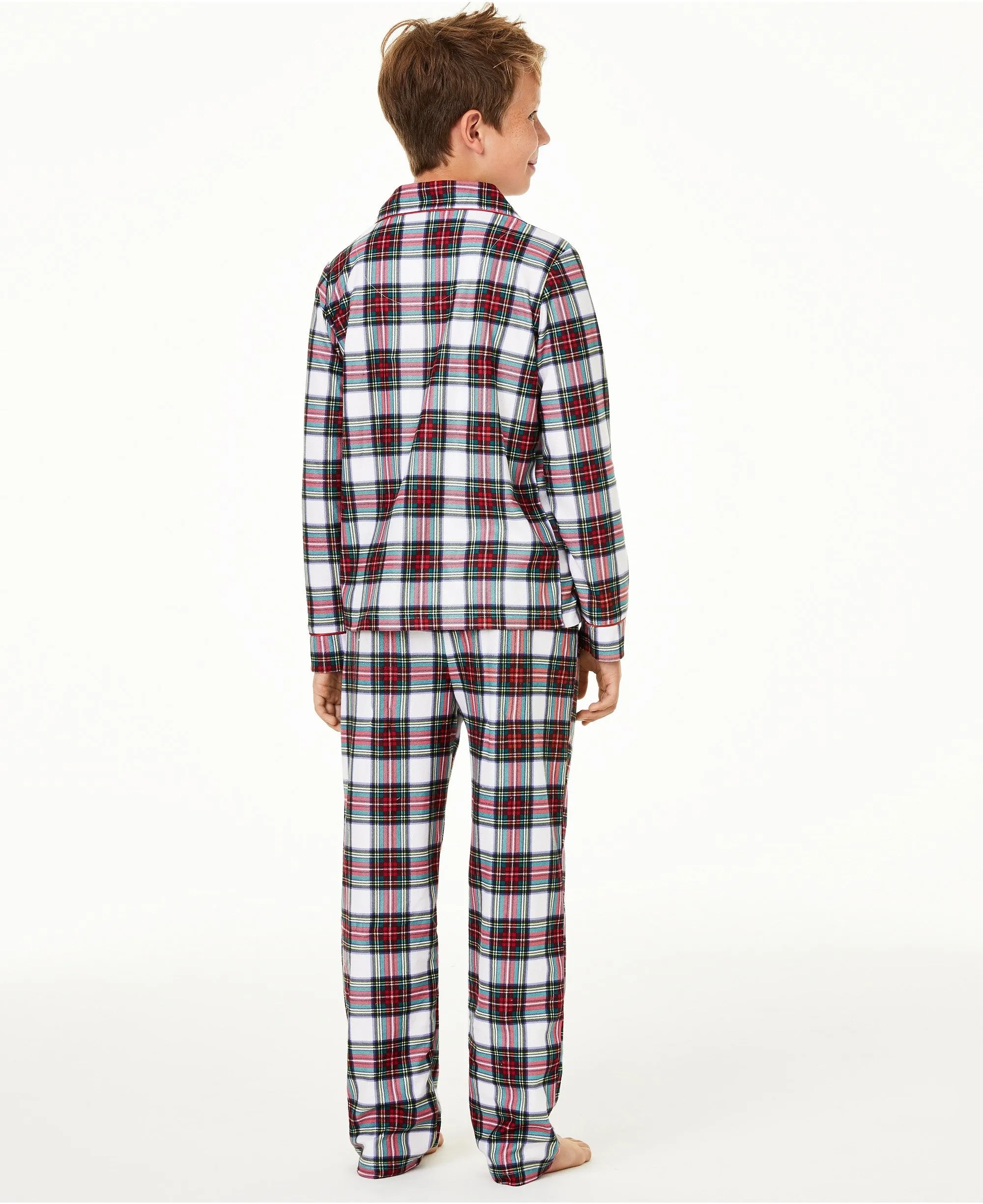 Family Pajamas Kid's Stewart Plaid Pajama Set, Stewart Plaid, 2T-3T