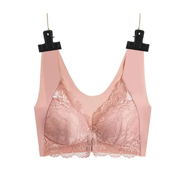 Fashion Maternity Strap Bracelet Lace Up Bra 36743
