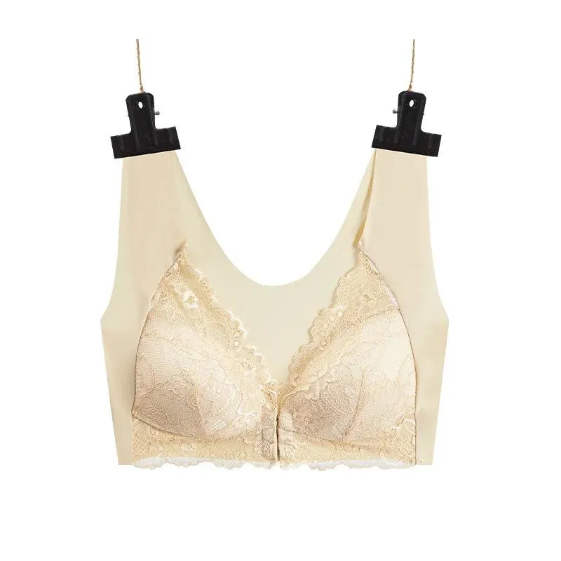 Fashion Maternity Strap Bracelet Lace Up Bra 36743