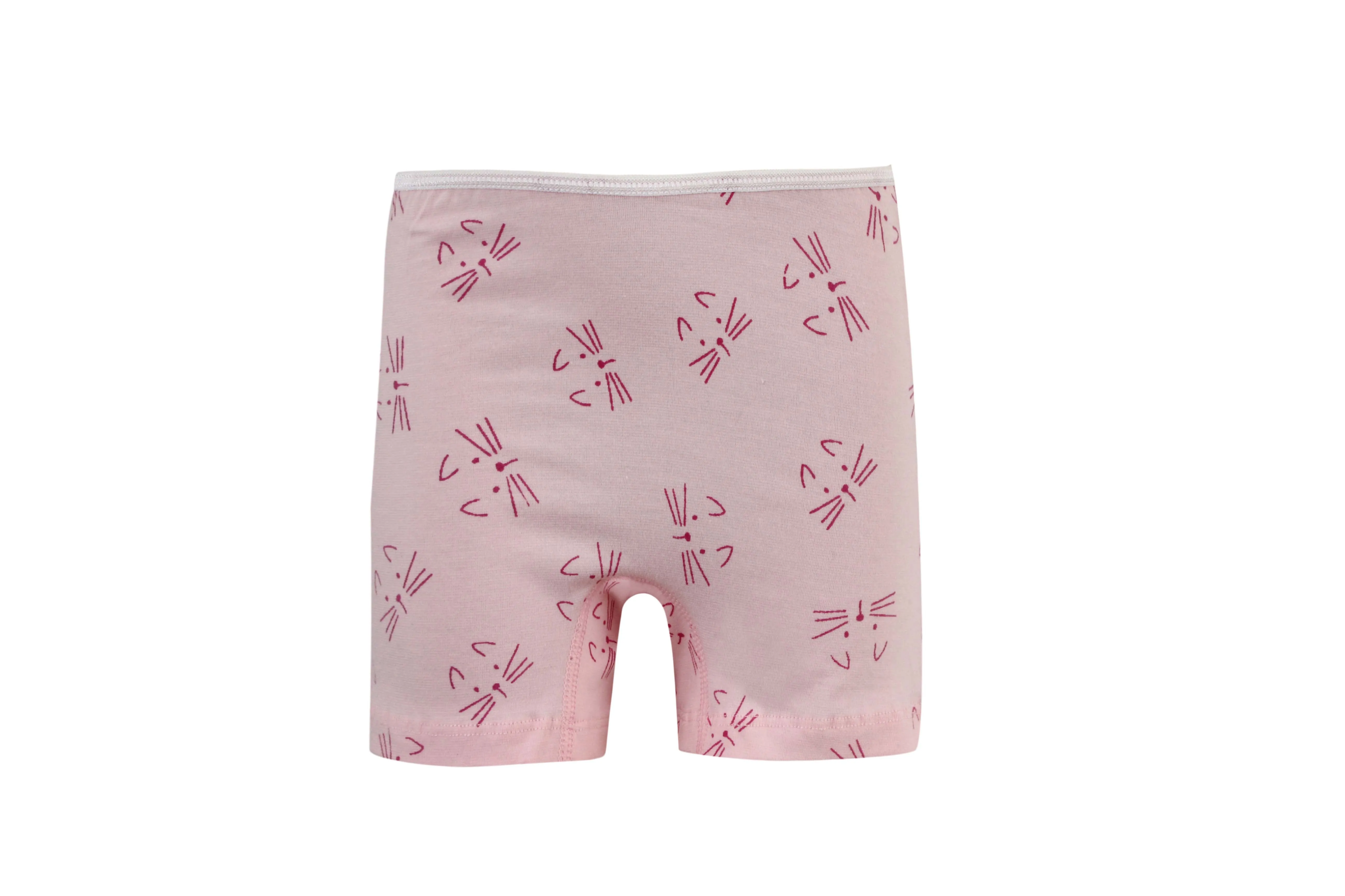 Girl's Boxer Shorts Underwear, 2 Per Pack