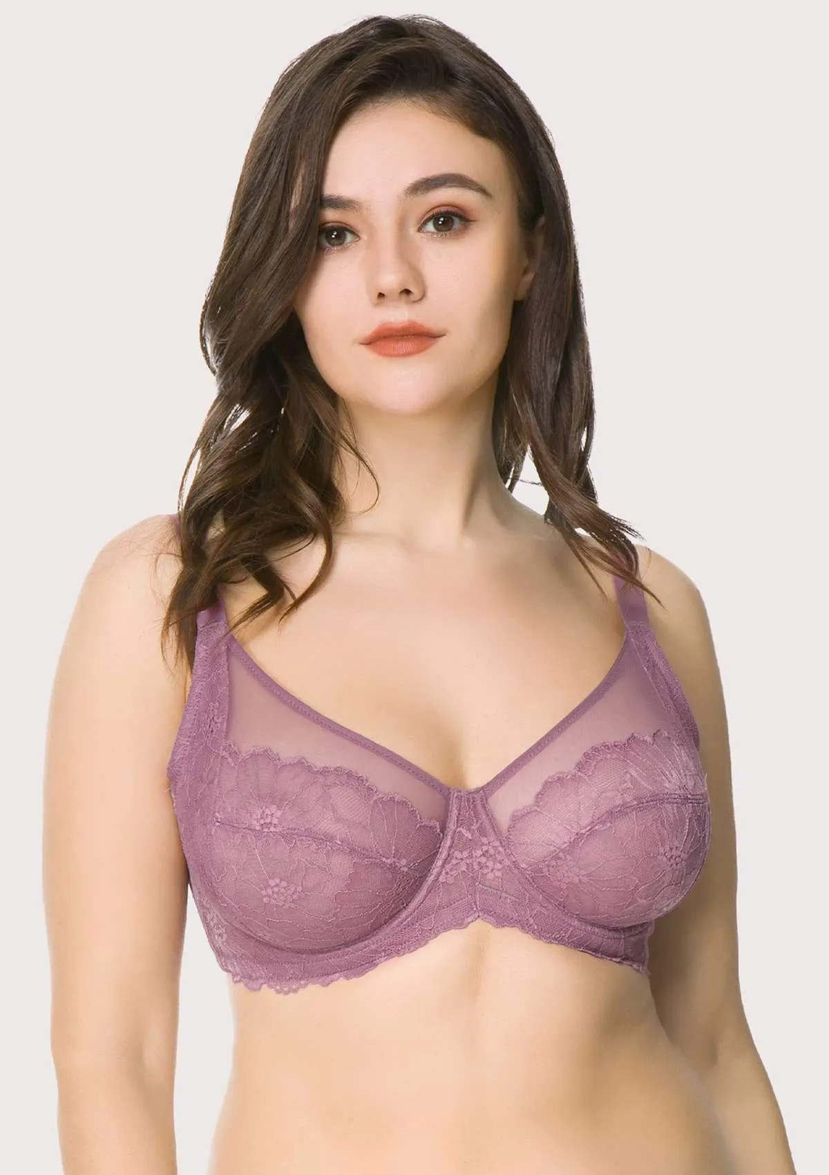 Hyacinth Underwire Minimizer Bra