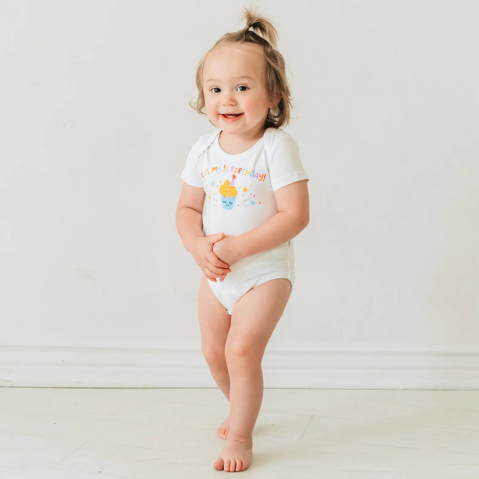 It's My Half-Birthday! Graphic Bodysuit
