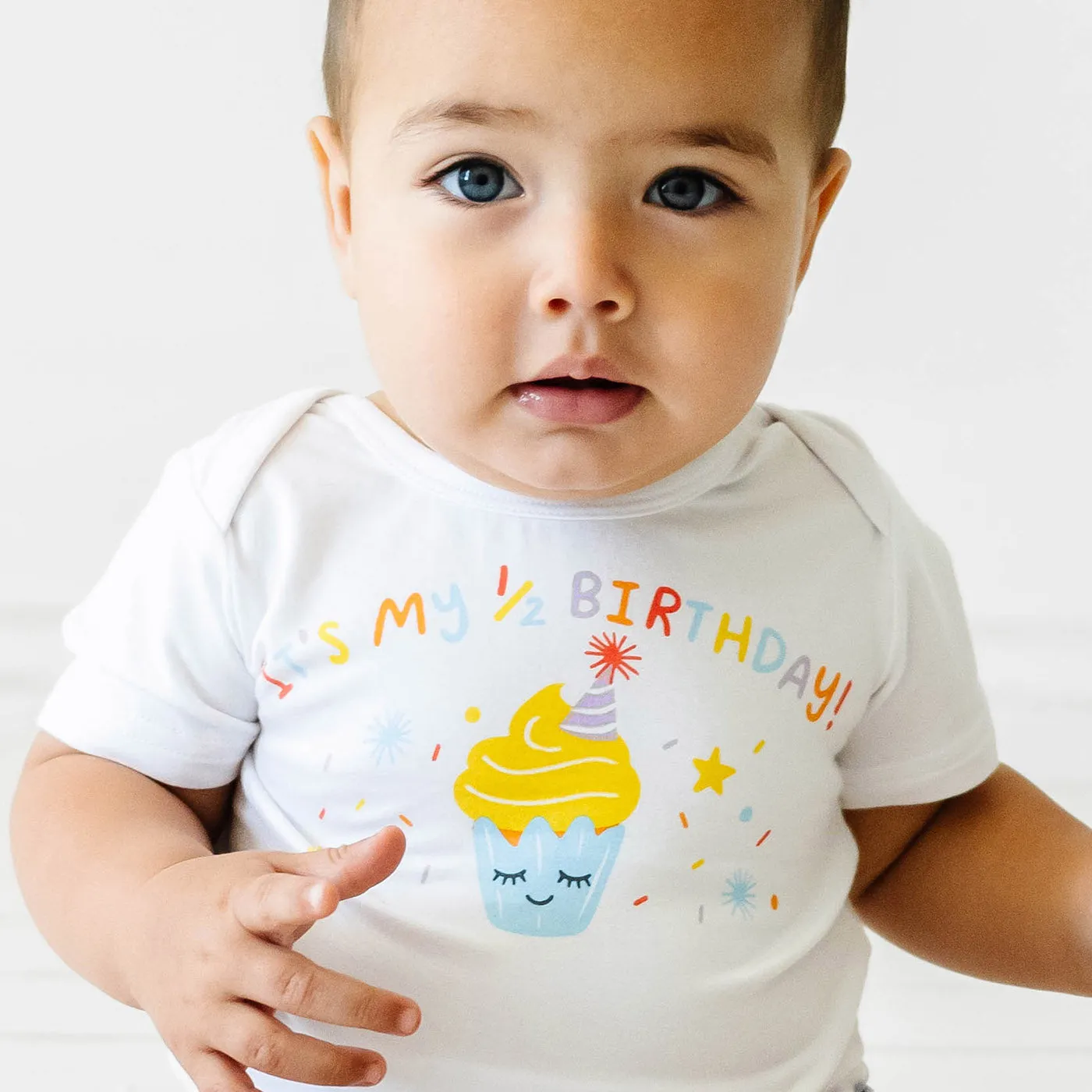 It's My Half-Birthday! Graphic Bodysuit