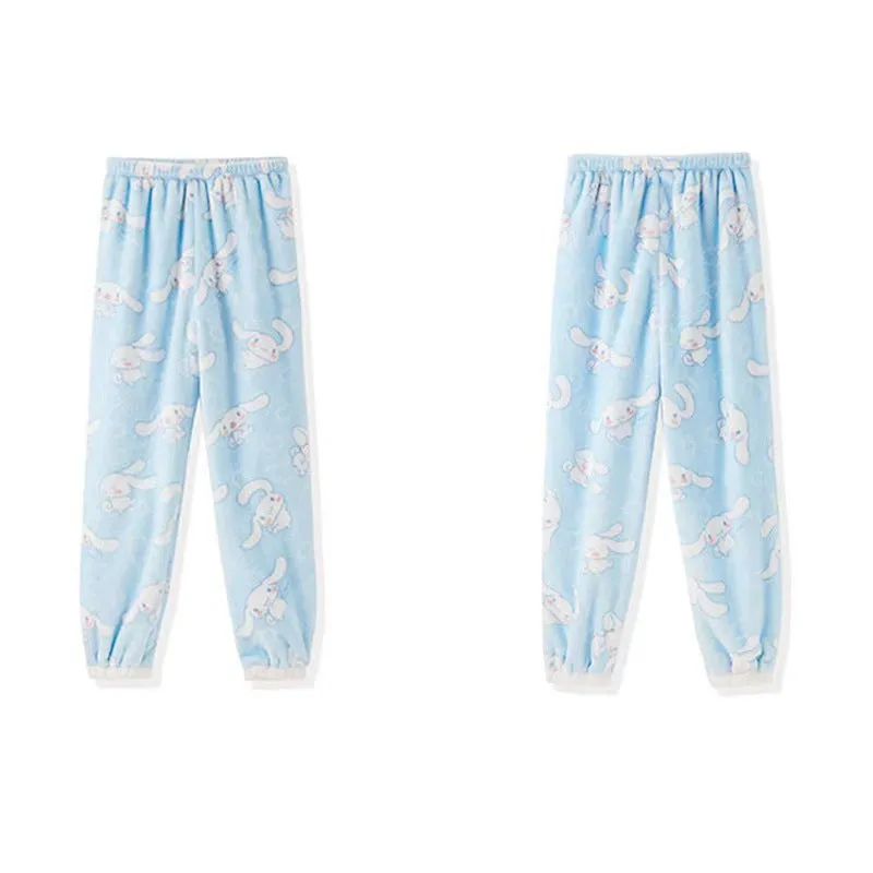 Kawaii Cinnamoroll Inspired button front Pajama set