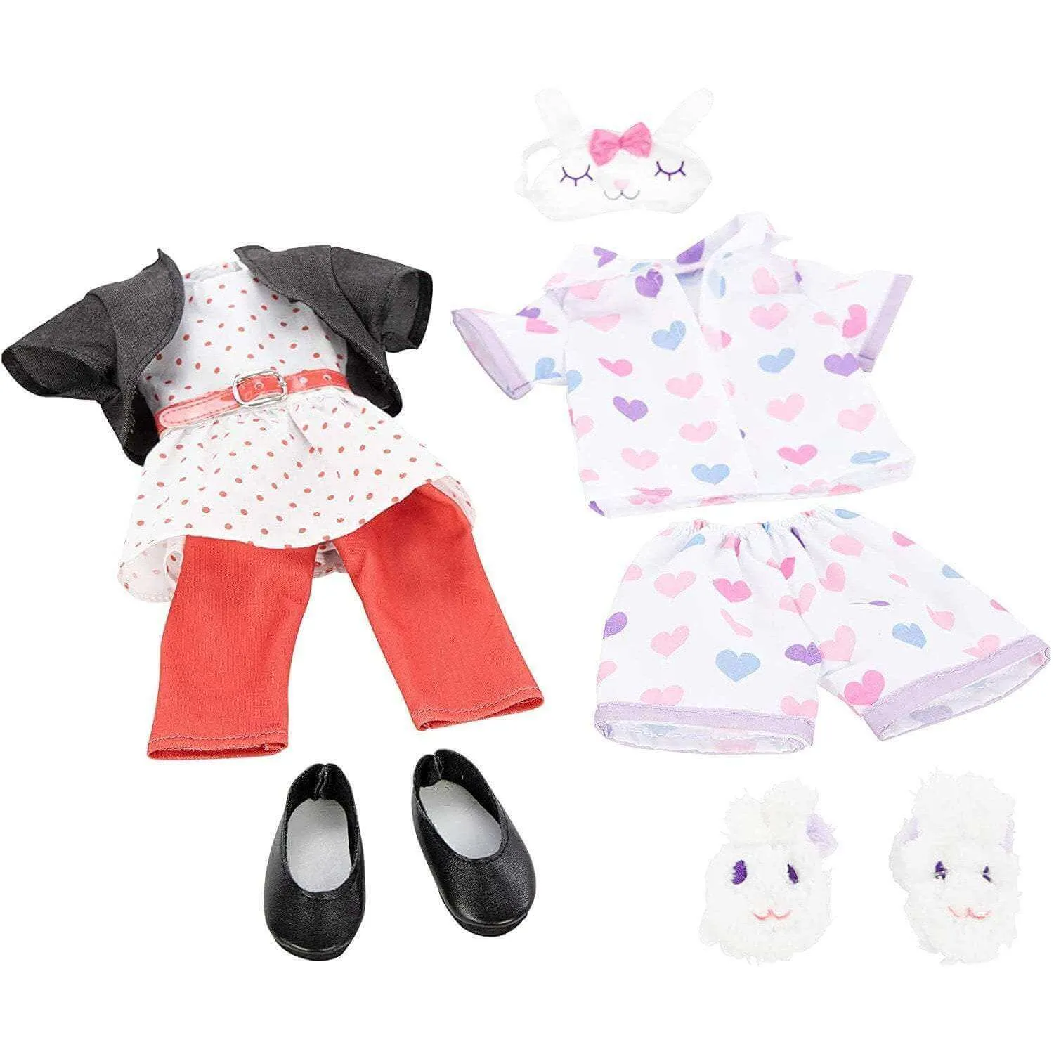 Kaylie - 18in Doll with Carrying Case, Doll Outfit, and Pajamas