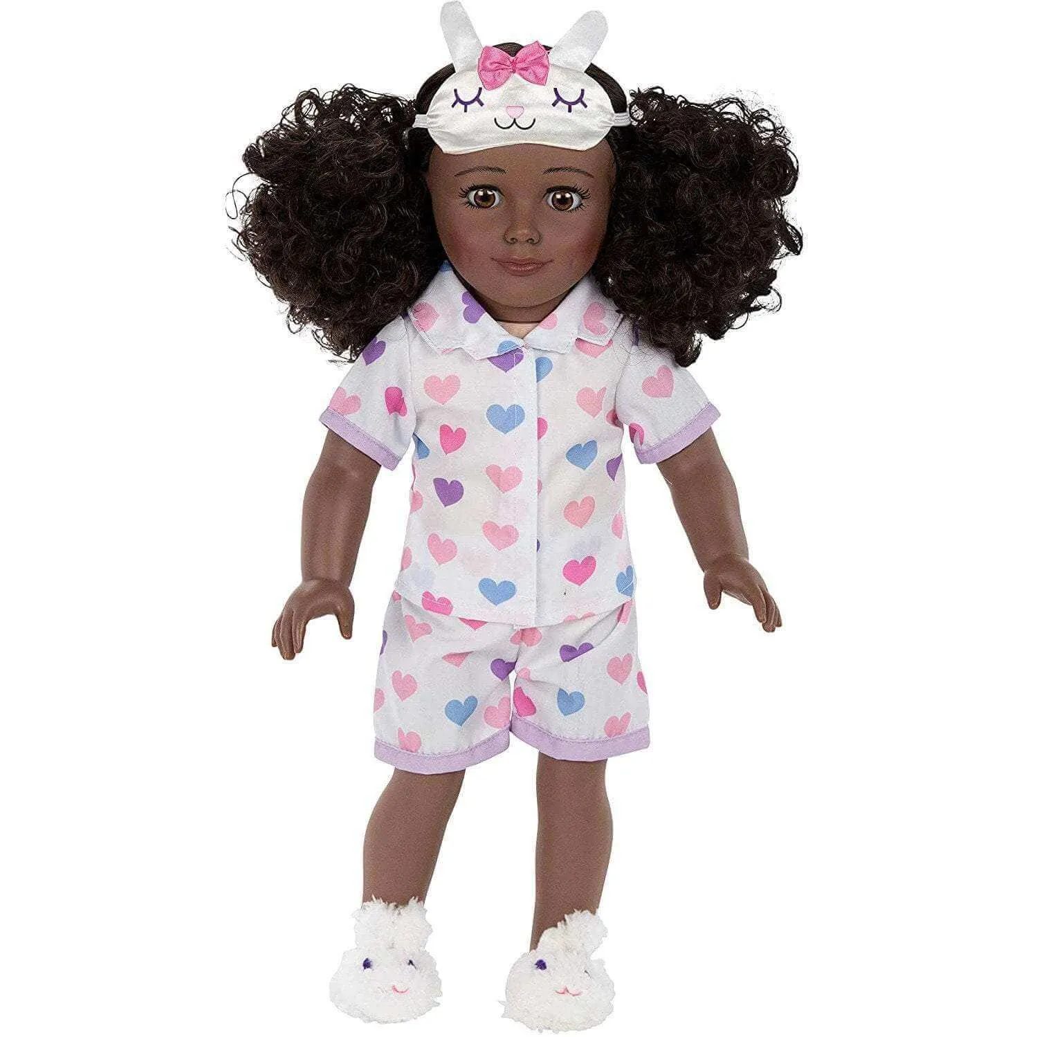 Kaylie - 18in Doll with Carrying Case, Doll Outfit, and Pajamas