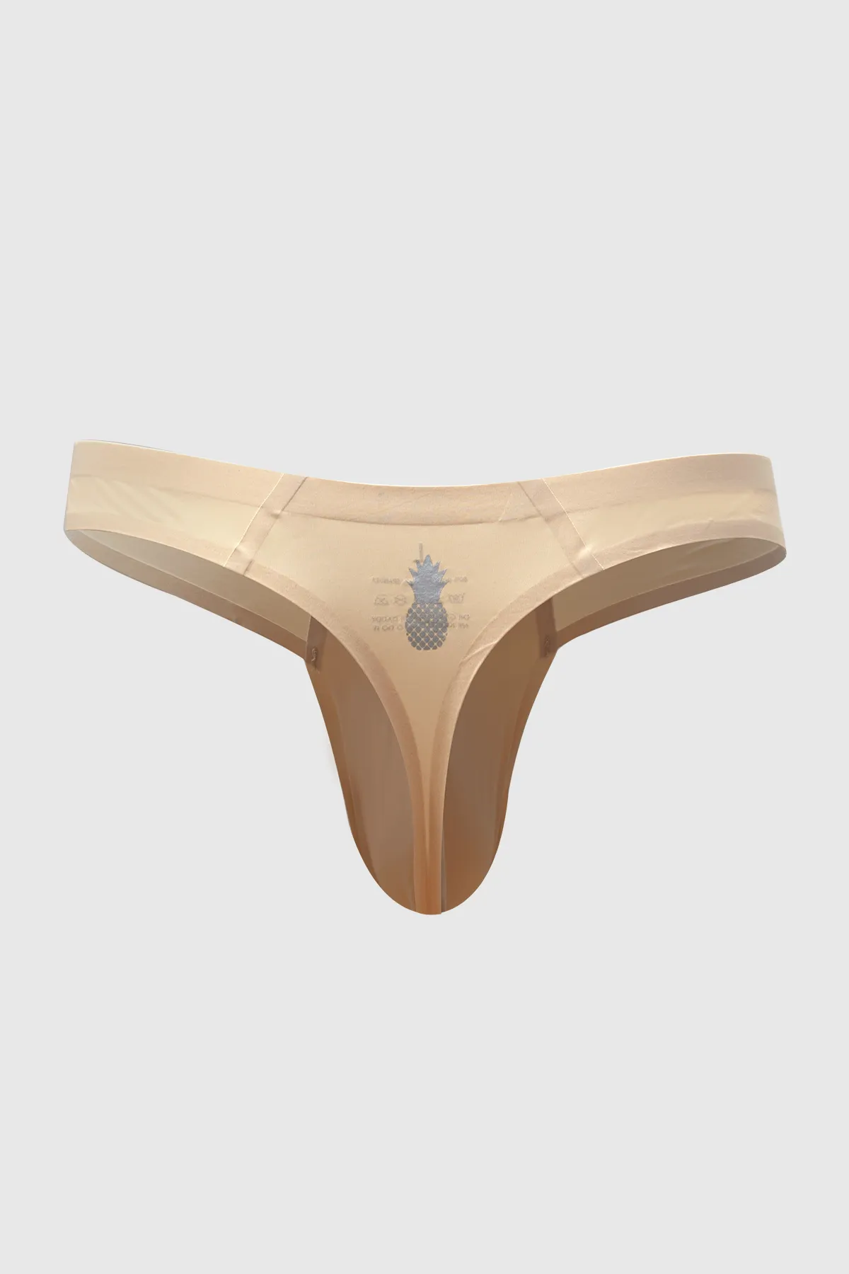Lose-My-Breath Seamless Thong - Cream
