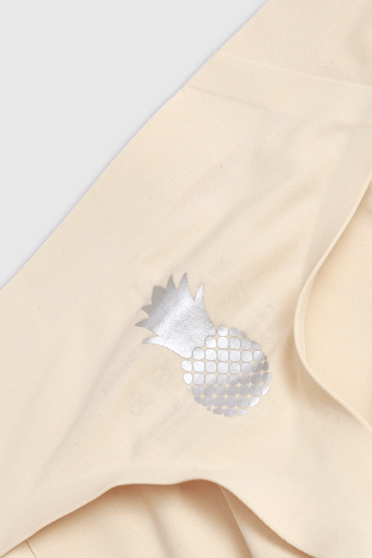 Lose-My-Breath Seamless Thong - Cream