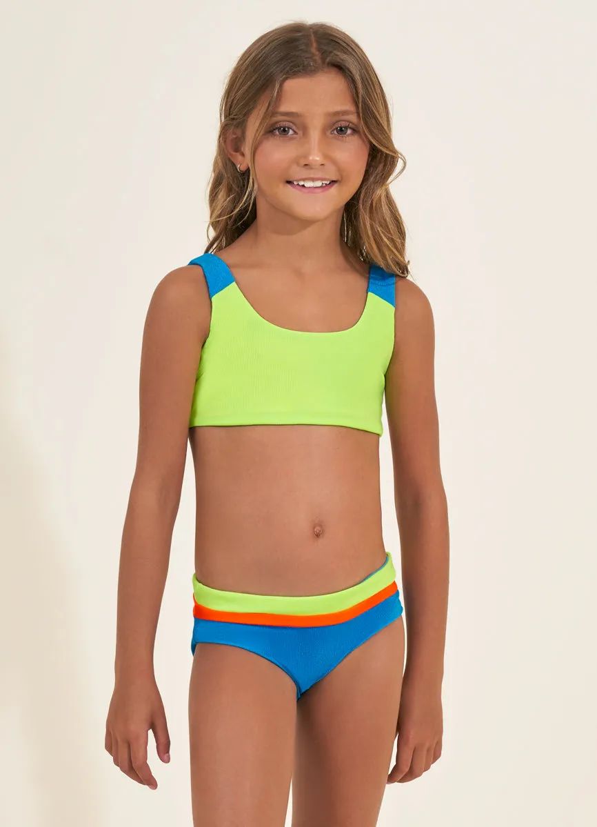 Maaji Ocean Blue Iceland Girls Bikini Set