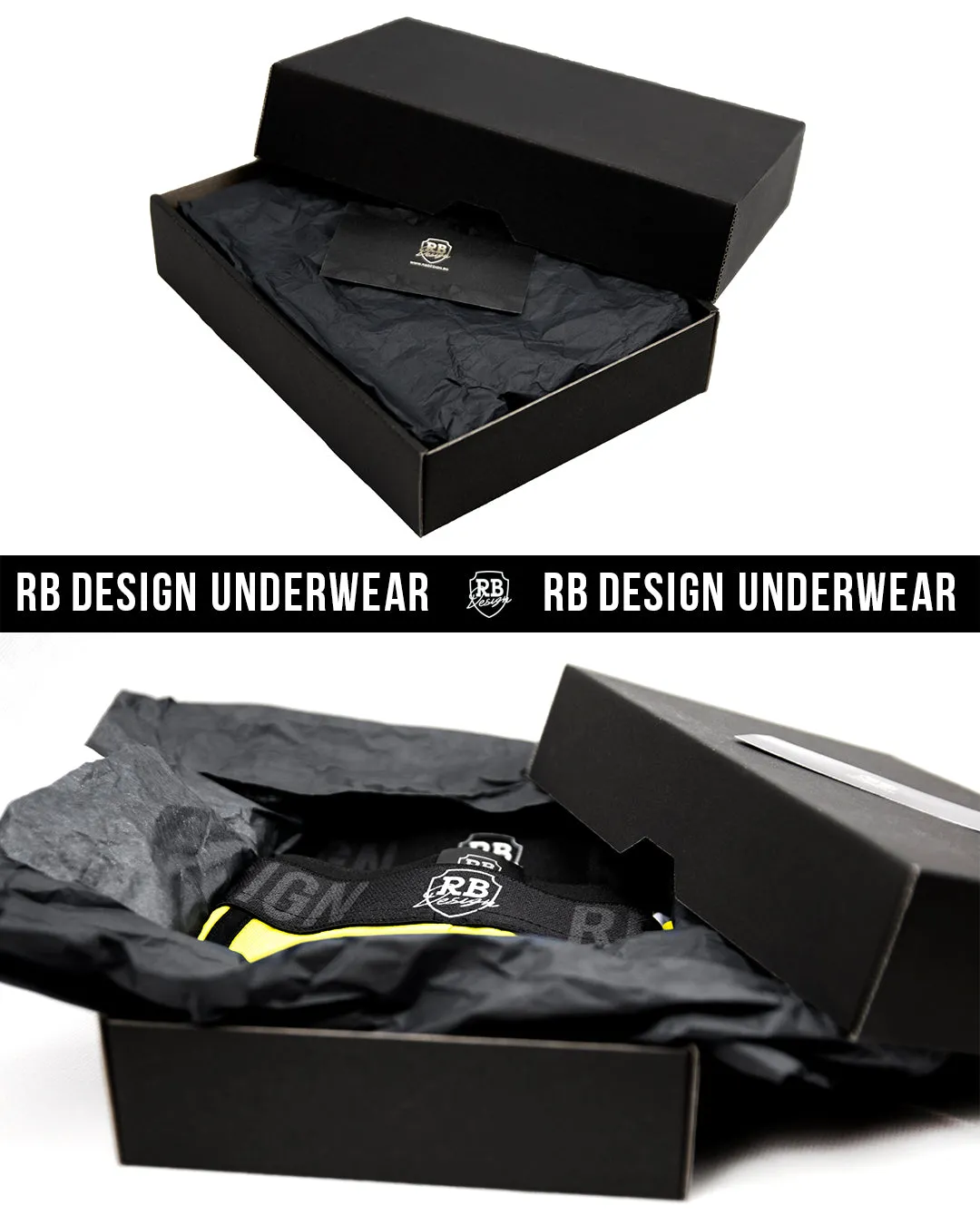 Men's Black Boxer Briefs