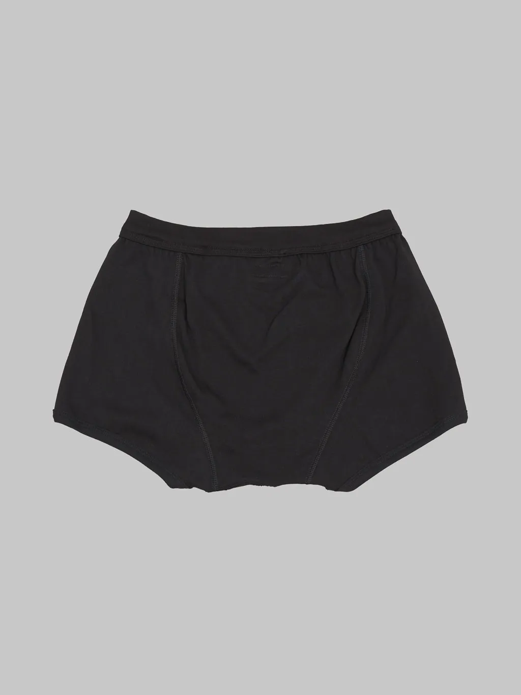 Merz b. Schwanen 254 2-Thread 8.6oz Loopwheeled Boxer Brief Deep Black