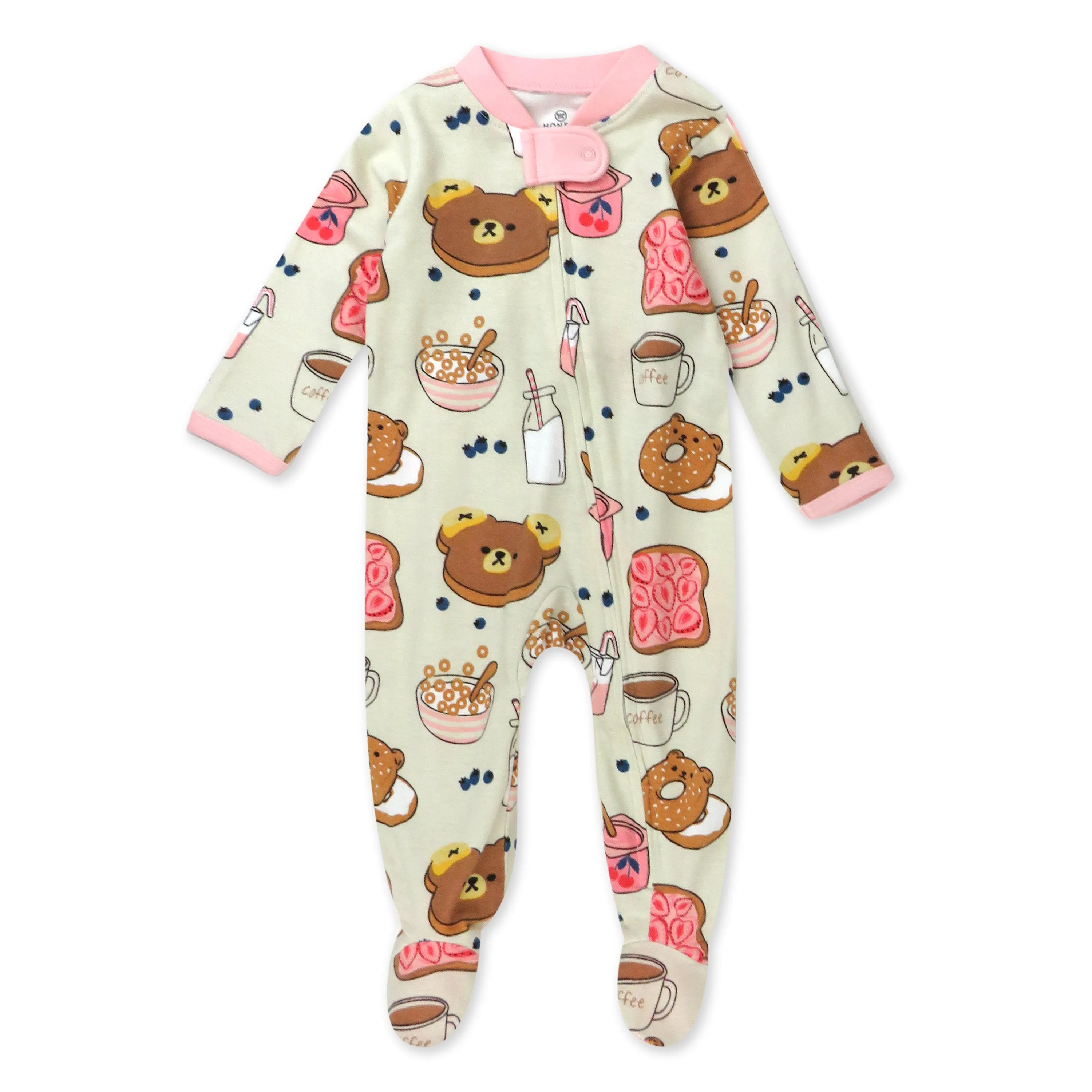 Organic Cotton Fun Foods Pajamas For Babies & Toddlers