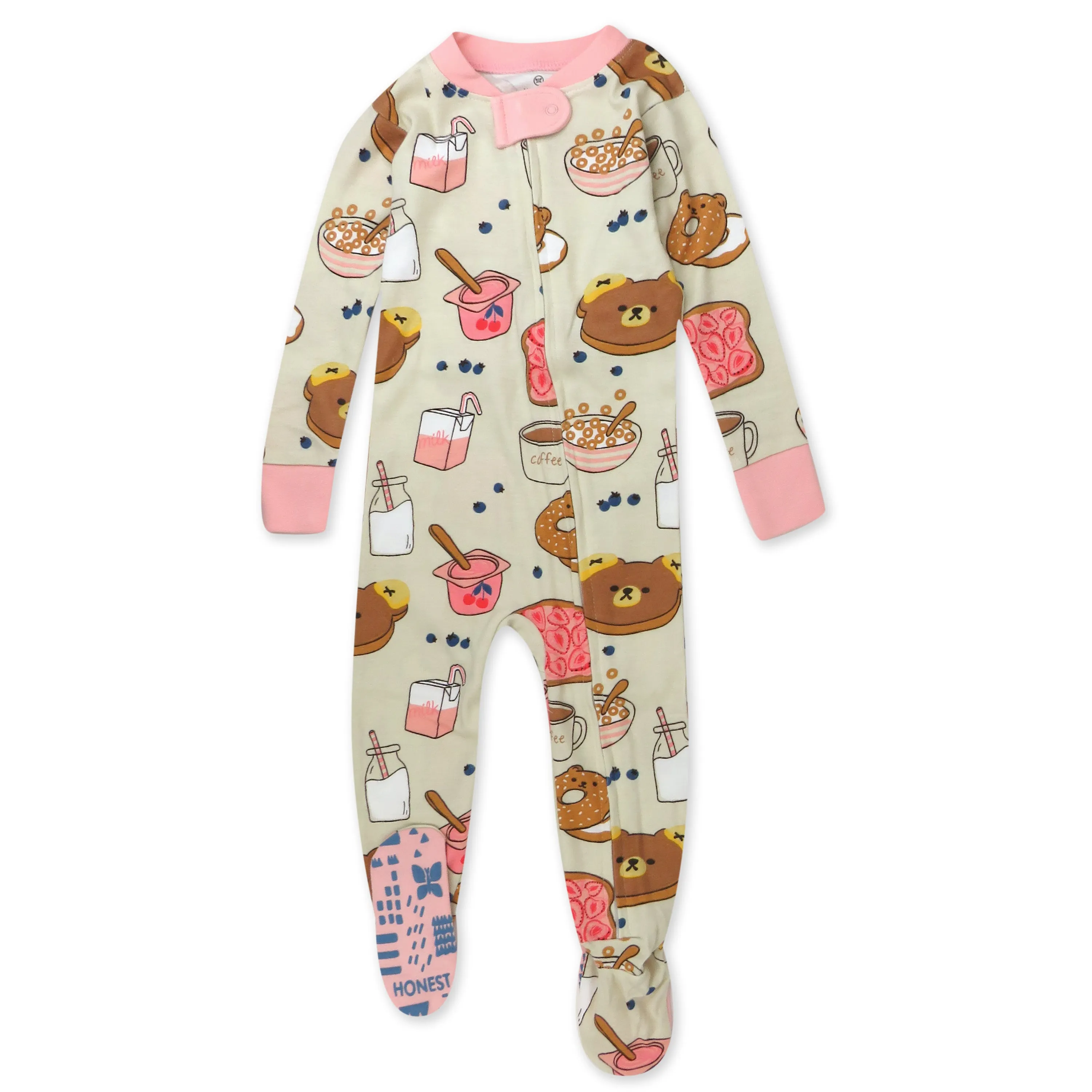 Organic Cotton Fun Foods Pajamas For Babies & Toddlers