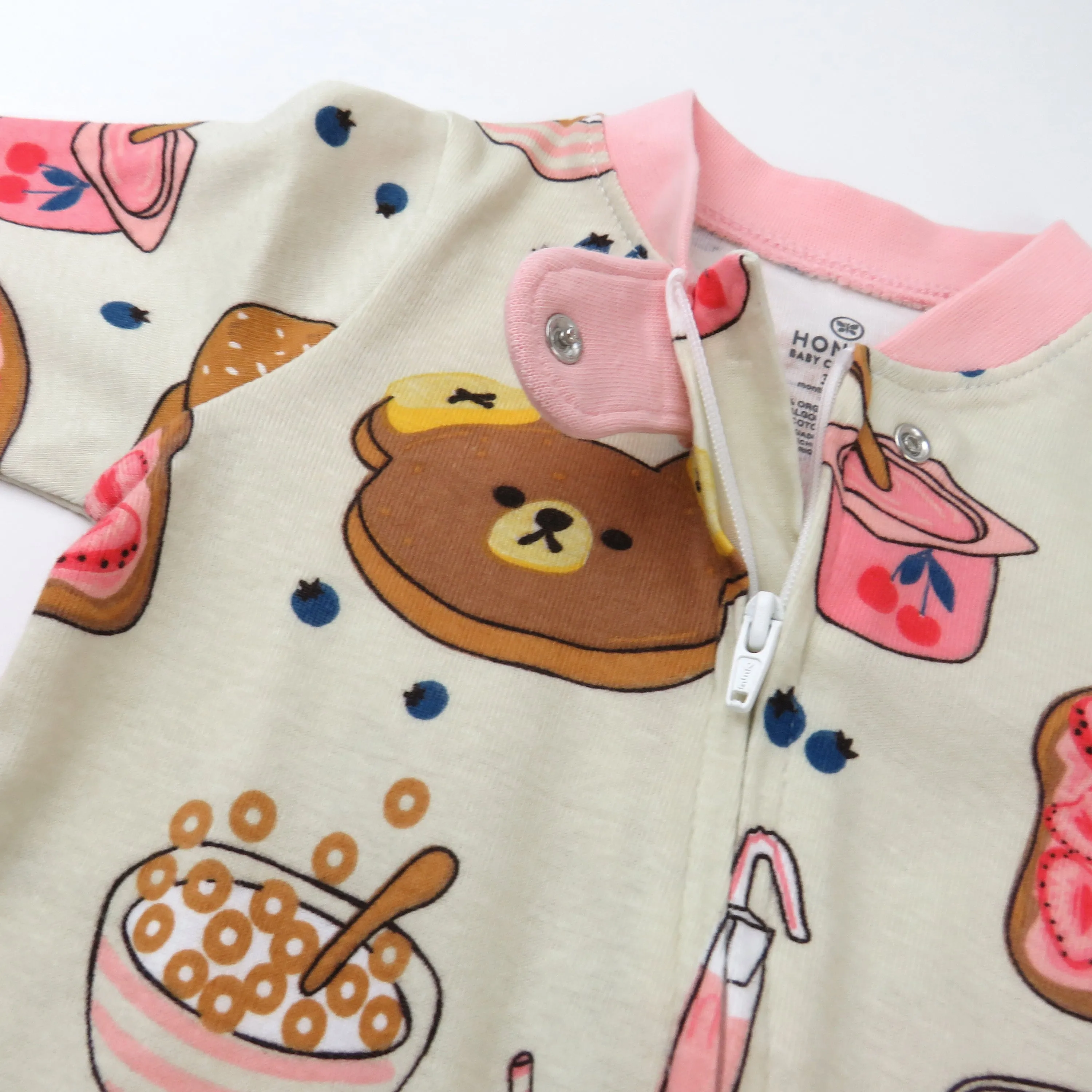 Organic Cotton Fun Foods Pajamas For Babies & Toddlers