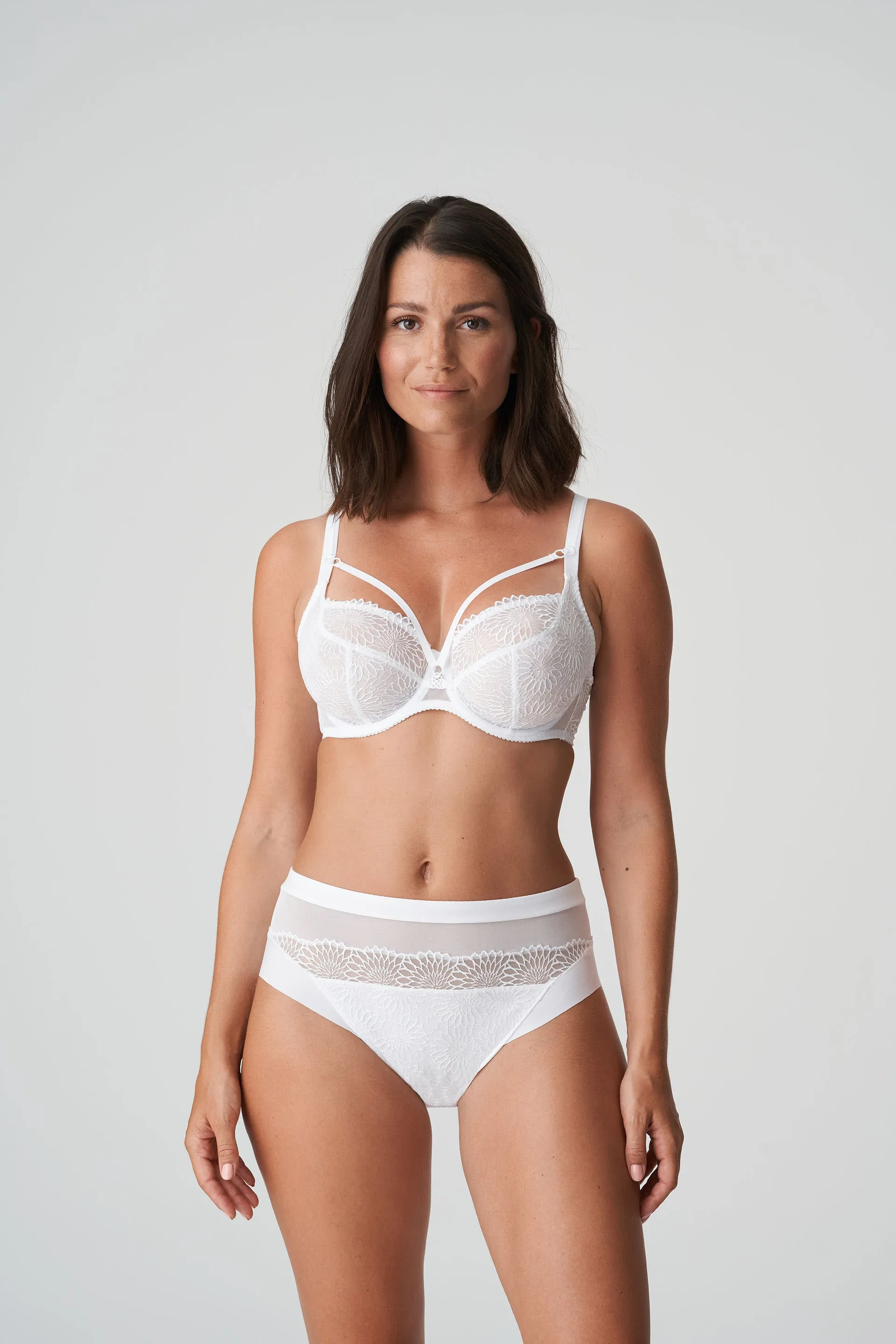Prima Donna Full Briefs - Sophora - Black , White