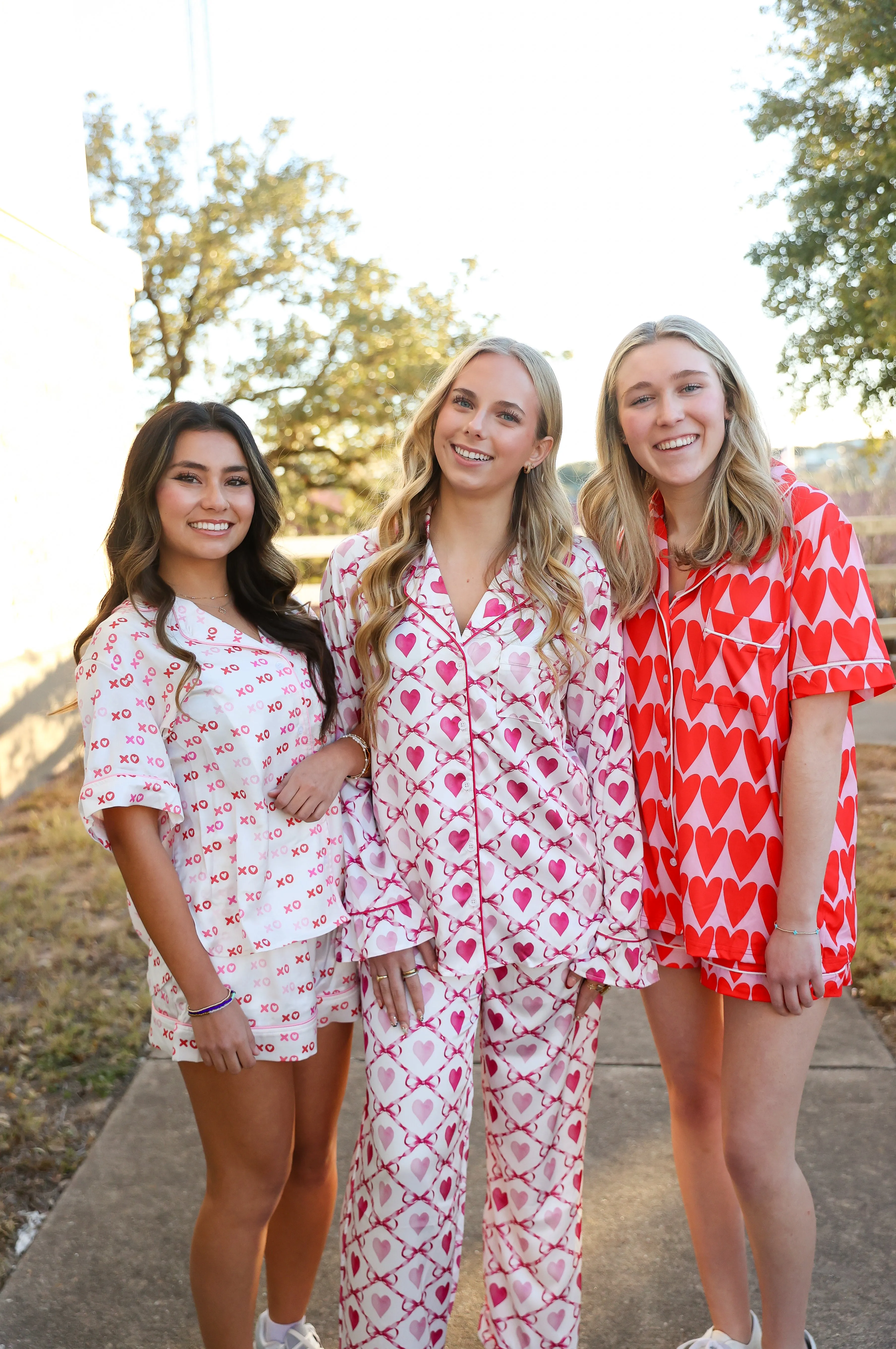 Red Hearts Lounge Set