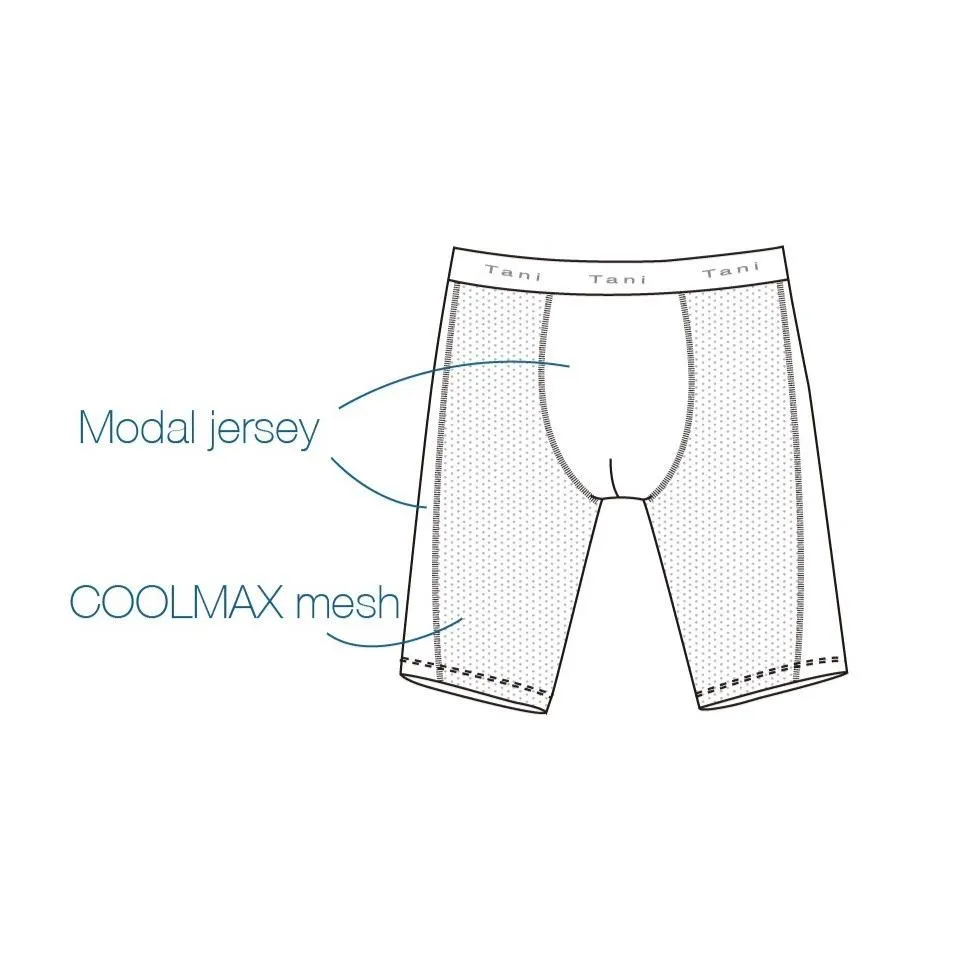 SportMesh Coolmax® Jacquard Waistband Midway Boxer