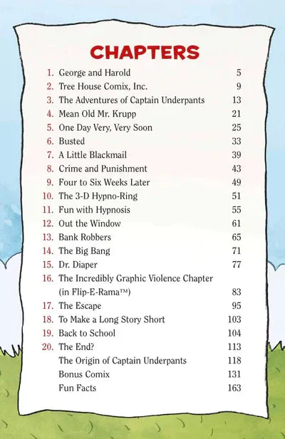 The Adventures Of Captain Underpants #1 25 1/2 Anniversary Edition Hardcover