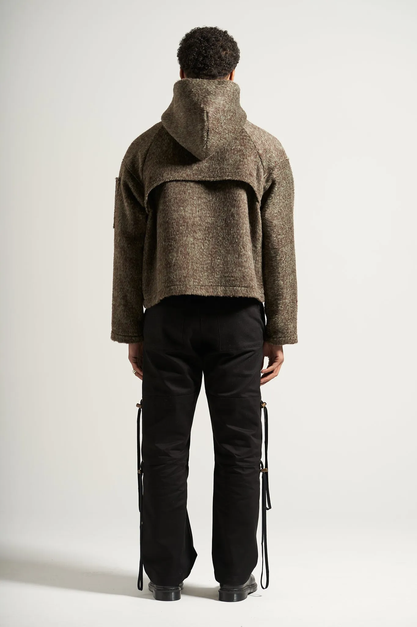 The Wolf Hooded Flight Flannel