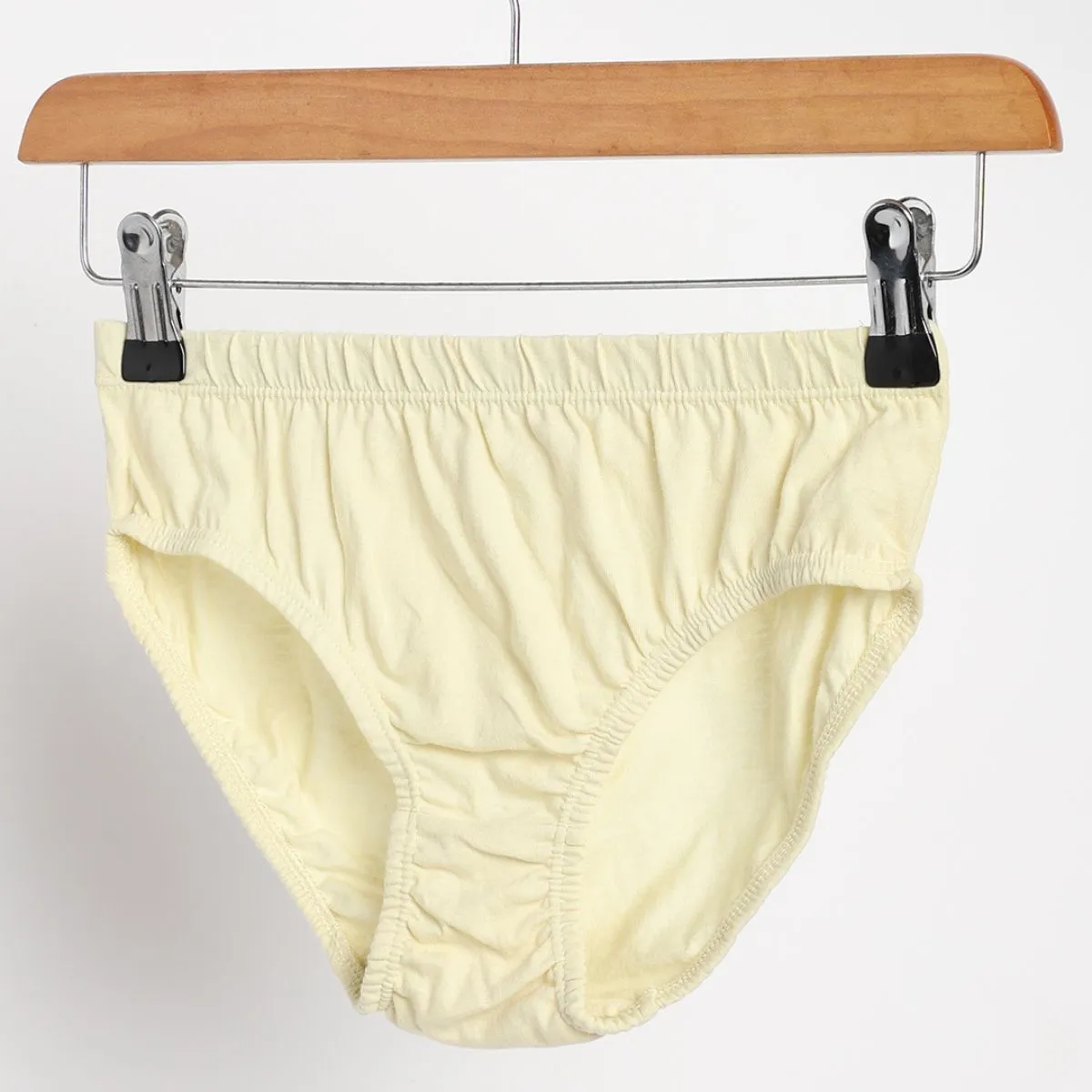 Women's Lemon & Cream Combo Underpants | Soft Cotton | Pack of 2