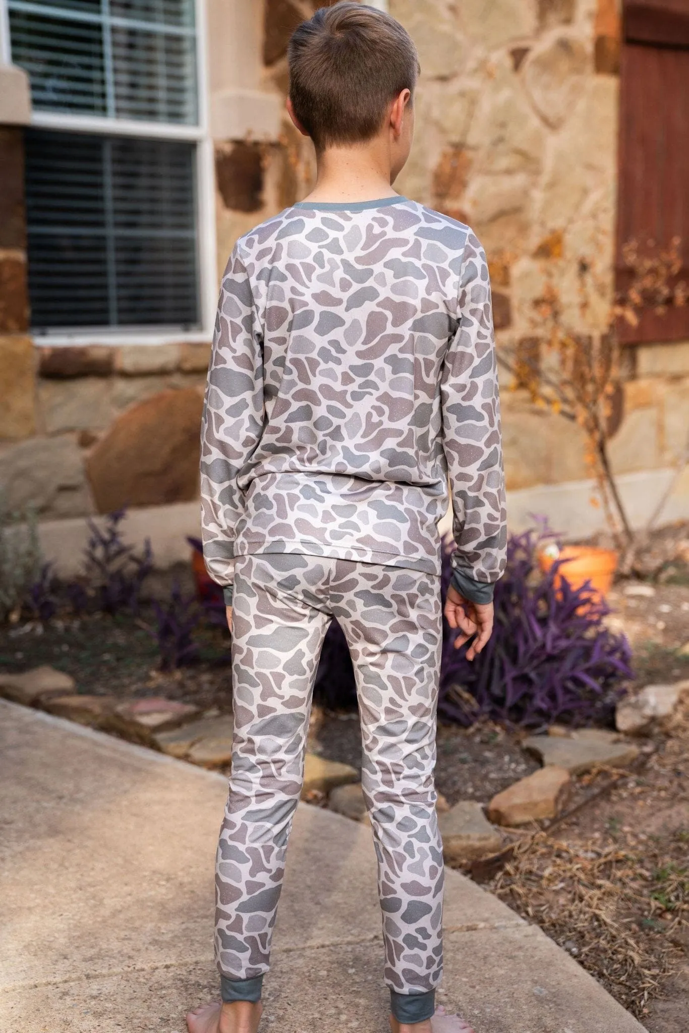 Youth & Toddler Pajama Set - Classic Deer Camo